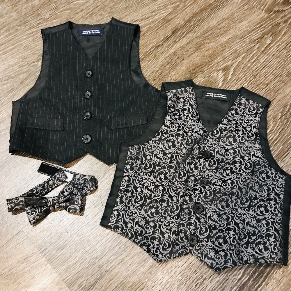 Bow Tie & Formal Vest Lot
